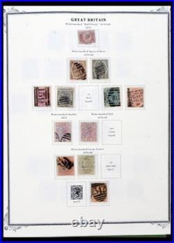 Lot 39970 Stamp collection Great Britain and foreign offices 1840-1970 in album