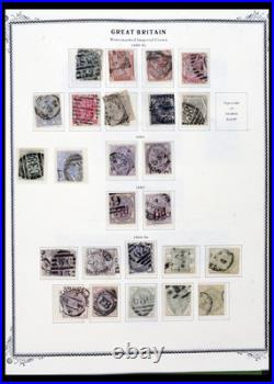 Lot 39970 Stamp collection Great Britain and foreign offices 1840-1970 in album