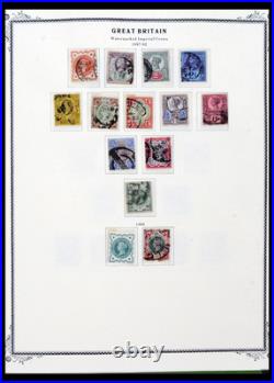 Lot 39970 Stamp collection Great Britain and foreign offices 1840-1970 in album