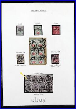 Lot 40120 SUPER stamp collection Great Britain officials 1777-1970 in 2 albums