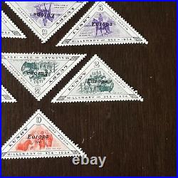 Lot Of Mint Mnh Lundy Island Stamps Overprints Triangles #5