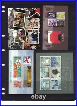 MGB123 Great Britain 2007 Stamp Sets MUH