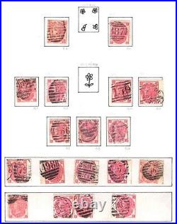 Momen Great Britain Qv Plates Collection Cat. $11,500+ Lot #66535