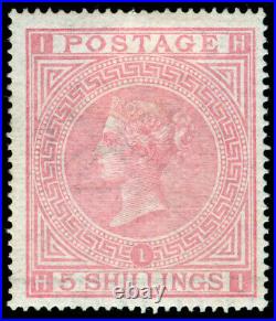 Momen Great Britain Sg #126 1867 Unused £11,000 Lot #61282