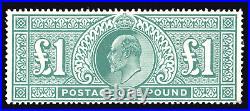 Momen Great Britain Sg #266 1902-11 Mint Og Vlh £2,000 Lot #66861