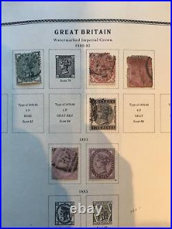 Pre-1982 Great Britain Collection In Scott Specialty Album