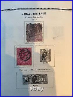 Pre-1982 Great Britain Collection In Scott Specialty Album