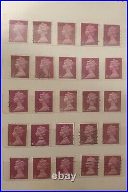 QUEEN ELIZABETH COLLECTION RARE Complete stamps in booklet, ALL DENOMINATIONS