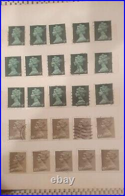 QUEEN ELIZABETH COLLECTION RARE Complete stamps in booklet, ALL DENOMINATIONS