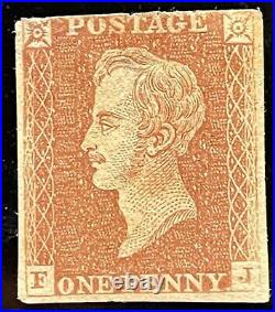 Qv Mint 1d Red Prince Consort Essay With Certificate