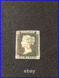 SAStamps Great Britain Stamp # 1 P1b Used