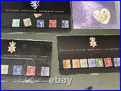 Stamp Great Britain Royal Definitive 33 Packs