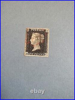 Stamps Great Britain Scott #1 used