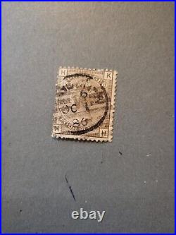 Stamps Great Britain Scott #71, PL#17 used