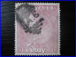 UNITED KINGDOM Sc. #90 rare used QV stamp (bluish paper)! SCV $5,000.00