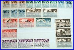 VERY NICE Great Britain Stamp Collection In Stock Book. 1000's 0f Stamps